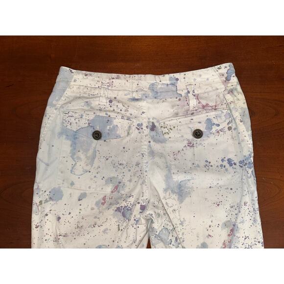 Anthropologie Wanderer Watercolor Cargo Pants Sz 25 - Picture 6 of 8